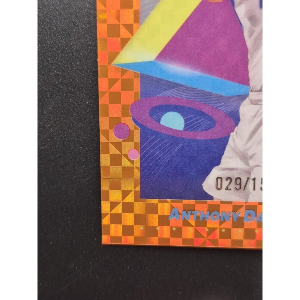 2025 Topps‎ Finest Anthony Davis #238 Orange X-Fractor /150 Wizards Lakers